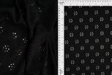 Geo Floral Lace Fabric 98% Polyester 2% Spandex Stretch Material 57/59 Inches Wide
