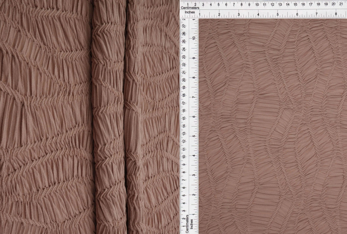1 Yard Dusk Knit Jacquard Fabric Stretch Polyester Spandex 58/60 Inches Wide