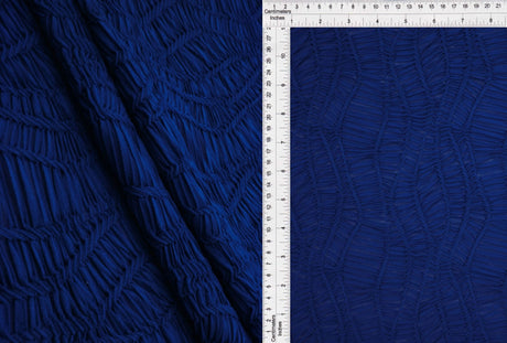 1 Yard Dusk Knit Jacquard Fabric Stretch Polyester Spandex 58/60 Inches Wide