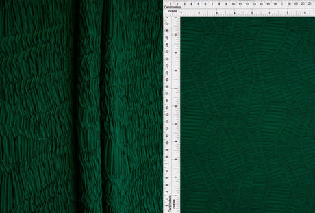 1 Yard Dusk Knit Jacquard Fabric Stretch Polyester Spandex 58/60 Inches Wide