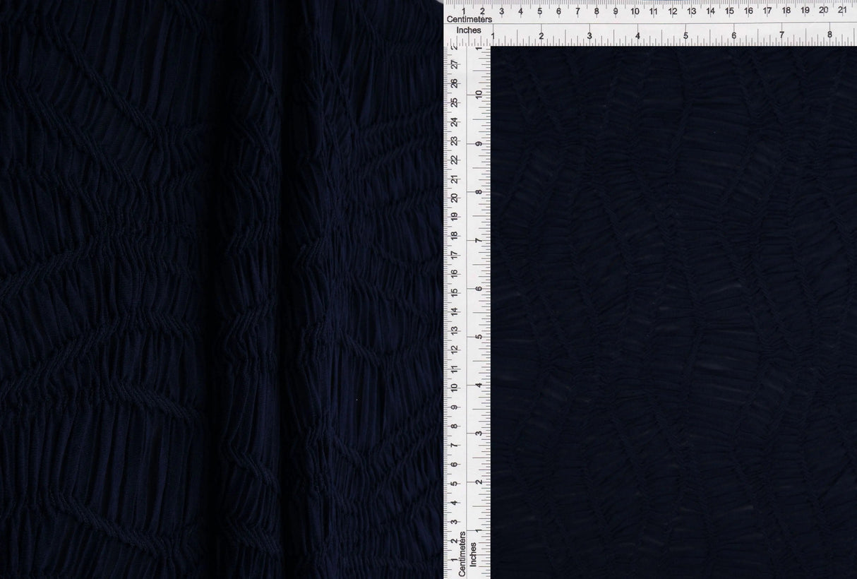1 Yard Dusk Knit Jacquard Fabric Stretch Polyester Spandex 58/60 Inches Wide