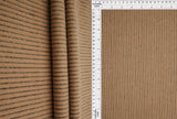 1 Yard Polyester Spandex 235 GSM Brushed Rib Fabric with Black Back Soft 58/60" Width
