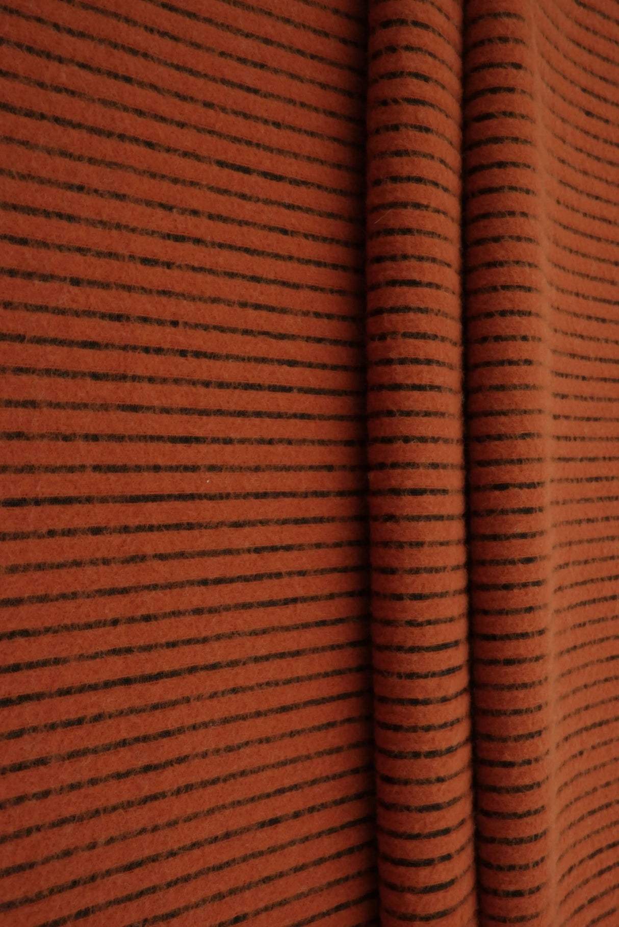 1 Yard Polyester Spandex 235 GSM Brushed Rib Fabric with Black Back Soft 58/60" Width