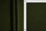 1 Yard Brushed Rib Knit Fabric with Black Backing, 58/60? Wide Polyester Spandex Blend