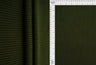 1 Yard Brushed Rib Knit Fabric with Black Backing, 58/60'' Wide Polyester Spandex Blend
