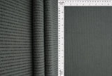 1 Yard Polyester Spandex 235 GSM Brushed Rib Fabric with Black Back Soft 58/60" Width
