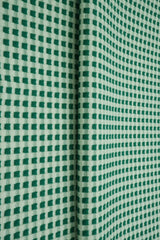 1 Yard Checkered Jacquard YD Fabric Stretch Polyester Rayon Spandex 60/62 Inches Wide