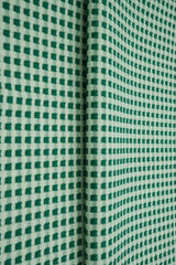 1 Yard Polyester Rayon Spandex 280 GSM Checkered Jacquard YD Fabric Soft 60/62" Width