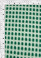 1 Yard Polyester Rayon Spandex 280 GSM Checkered Jacquard YD Fabric Soft 60/62" Width
