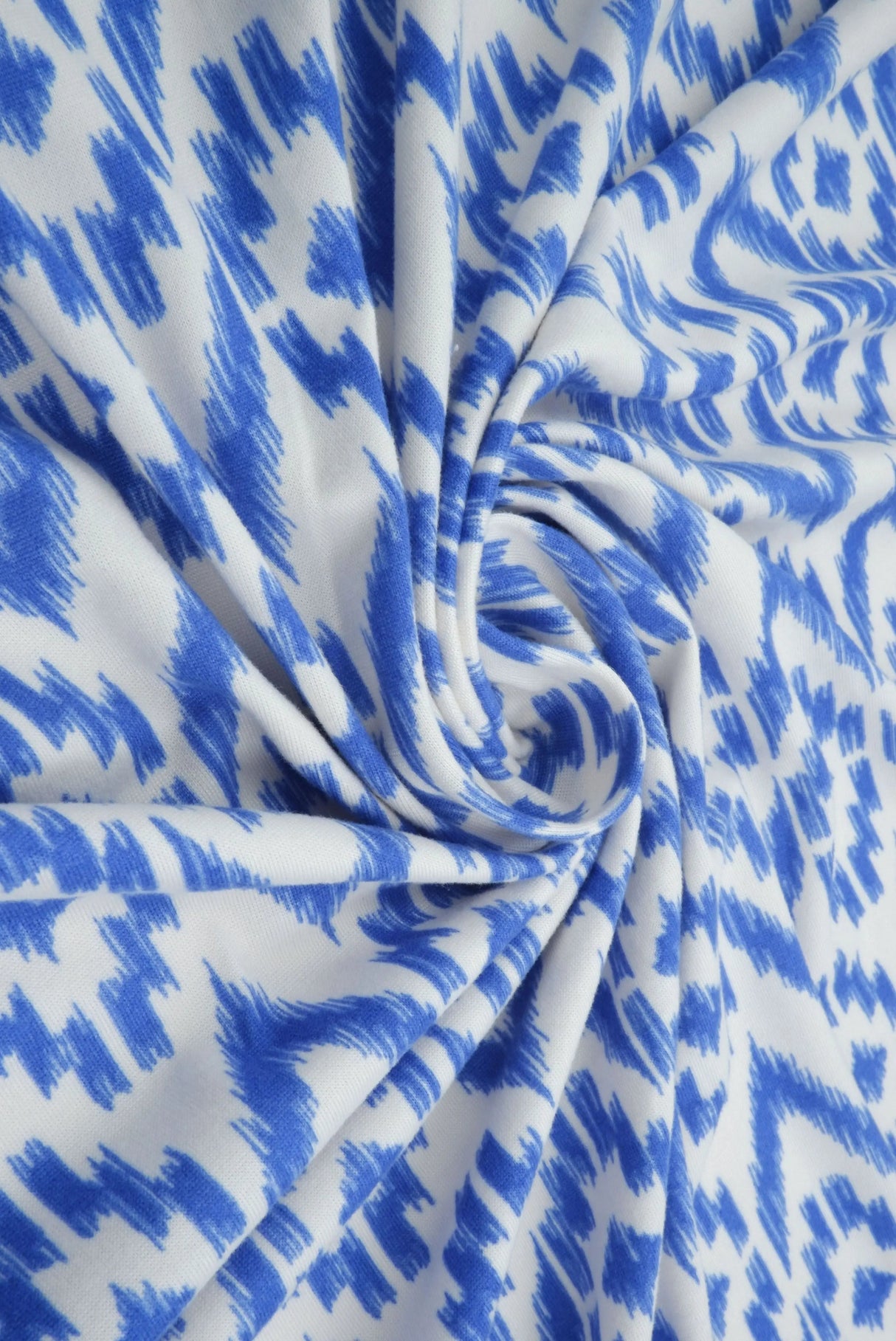 Tribal Boho Print Fabric DTY Brushed Knit 58/60" Wide Soft Stretch Material