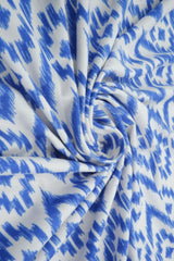 Tribal Boho Print Fabric DTY Brushed Knit 58/60" Wide Soft Stretch Material