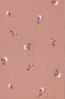 1 Yard Polyester Rayon Spandex 190 GSM Pointelle Ditsy Rib Print Fabric Soft 58/60" Width