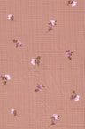 1 Yard Pointelle Ditsy Rib Knit Fabric, 58/60'' Wide Polyester Rayon Spandex Blend