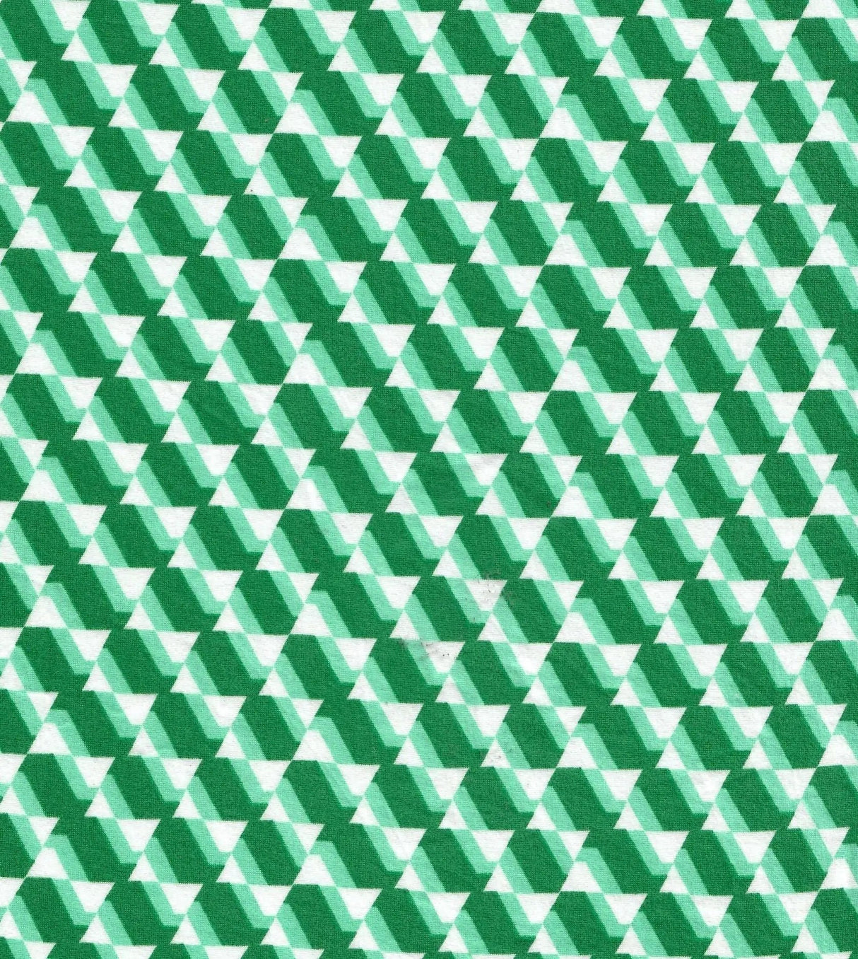 1 Yard Geometric Print DTY Brushed Knit Fabric Soft Stretch 58/60 Inches Wide