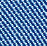 1 Yard Geometric Print DTY Brushed Knit Fabric Soft Stretch 58/60 Inches Wide