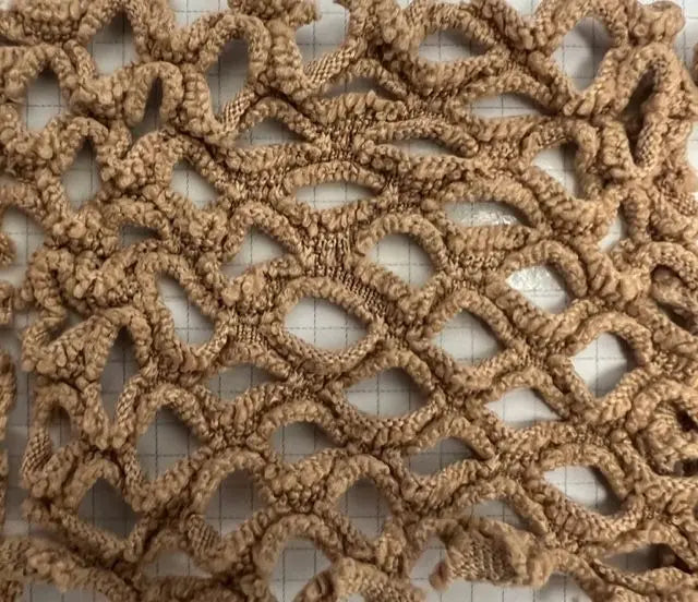 1 Yard Big Fishnet Mesh Fabric, 58/60'' Wide 100% Polyester