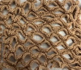 1 Yard Big Fishnet Mesh Fabric, 58/60'' Wide 100% Polyester