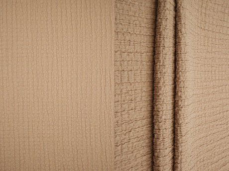 Waffle Crepe Woven Fabric, Stretch Textured Home Decor Material 58/59" Wide