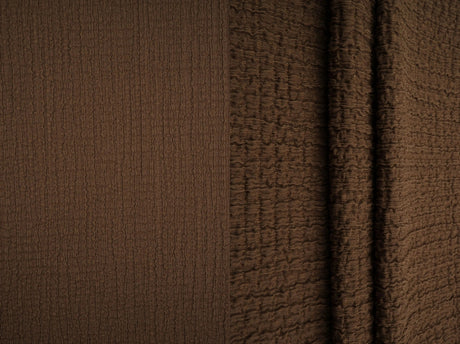 Waffle Crepe Woven Fabric, Stretch Textured Home Decor Material 58/59" Wide