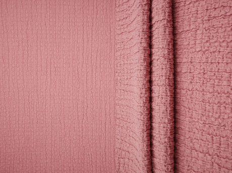 Waffle Crepe Woven Fabric, Stretch Textured Home Decor Material 58/59" Wide