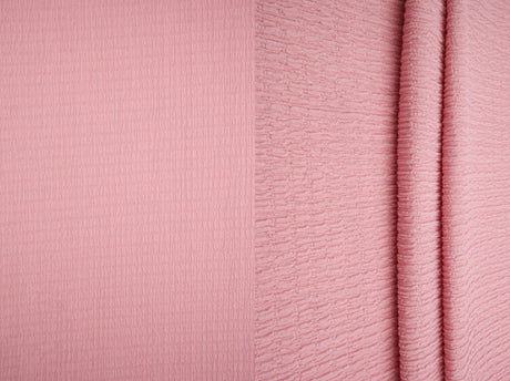 1 Yard Solid Crinkle Jersey Knit Fabric Soft Stretch 58 Inches Wide