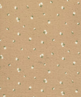 1 Yard Ditsy Pointelle Print Knit Fabric, Cotton Style Stretch 61/63 Inches Wide