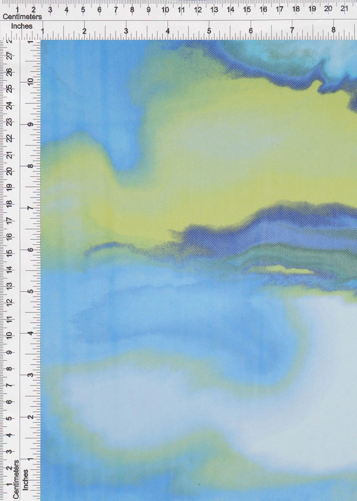 1 Yard Polyester Spandex 100 GSM Mesh Digital Abstract Print Fabric Lightweight 54" Width