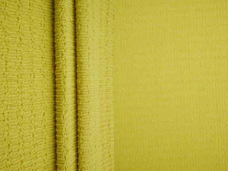 1 Yard Textured Bubble Jersey Crepe Knit Fabric 59 Inch Wide Soft Stretch Drapey Material for Stylish Tops & DIY Sewing