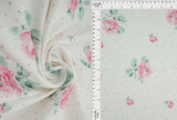 1 Yard CEY Floral Geo Digital Print Fabric, 58/59? Wide 100% Polyester