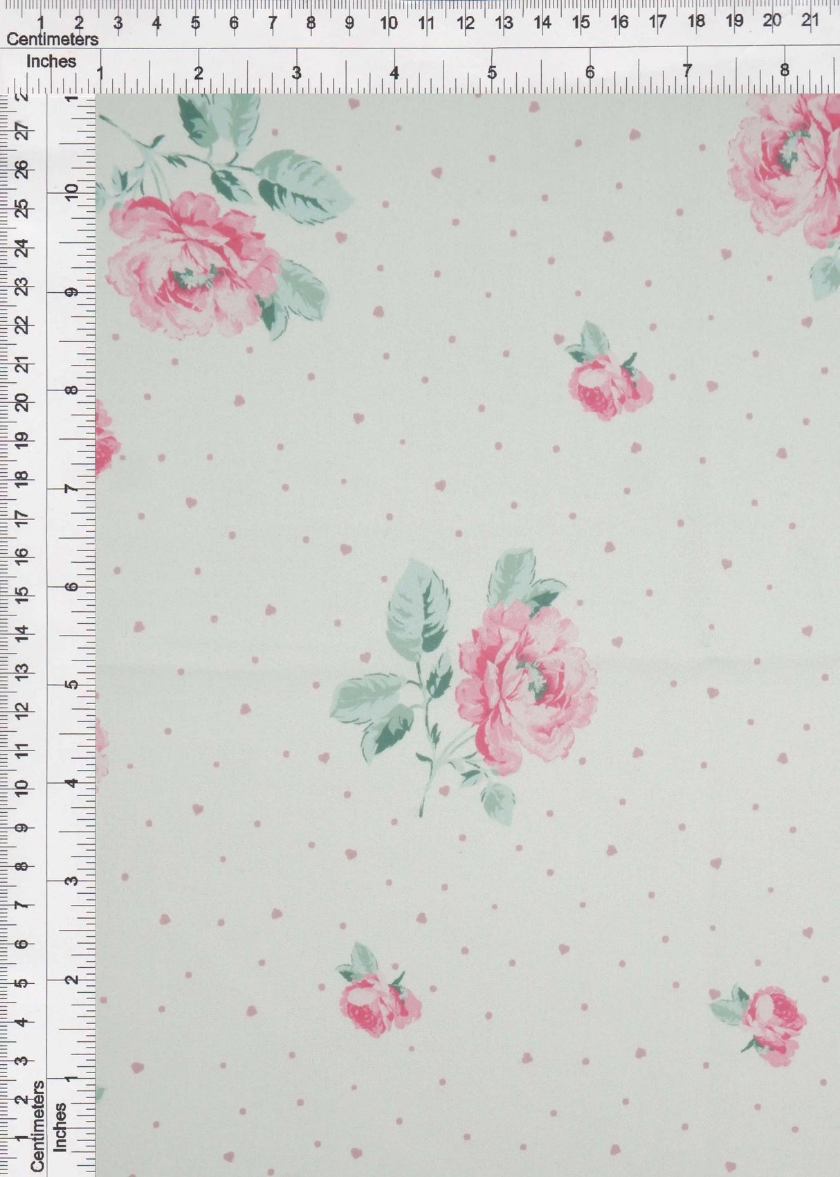 1 Yard CEY Floral Geo Digital Print Fabric, 58/59? Wide 100% Polyester