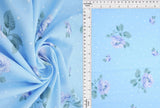1 Yard CEY Floral Geo Digital Print Fabric, 58/59? Wide 100% Polyester