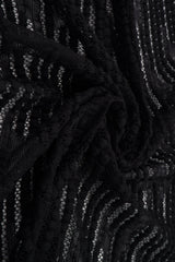 Bubble Lace Fabric 1 Yard Soft Durable Stretch 50" Wide for Apparel and Crafts