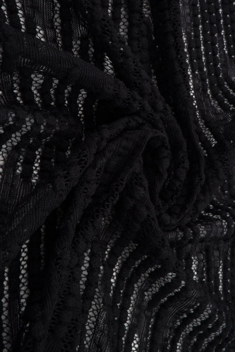 Bubble Lace Fabric 1 Yard Soft Durable Stretch 50" Wide for Apparel and Crafts