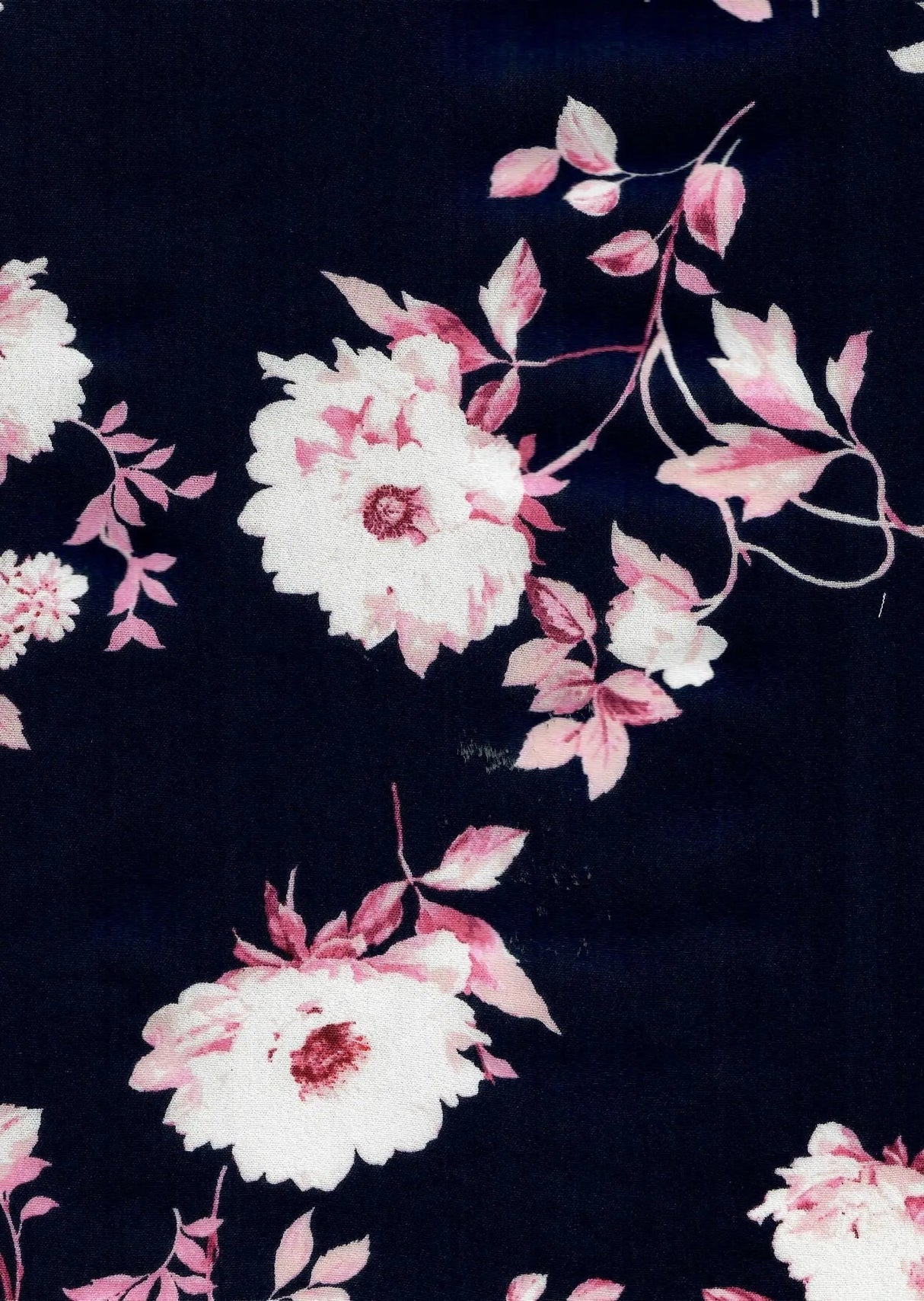 1 Yard Floral CEY Airflow Print Fabric, 58/59? Wide 100% Polyester
