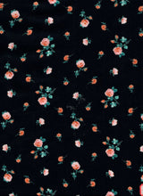 Ditsy Floral Cey Woven Fabric 100% Polyester, 58/59" Wide for Apparel & Decor