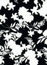1 Yard DTY Floral Print Fabric 190 GSM Polyester Spandex Blend 58/60" Width