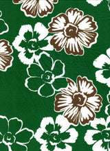 1 Yard DTY Brushed Flower Print Knit Fabric 58/60 Inches Wide Soft Stretch