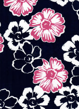 1 Yard DTY Brushed Flower Print Knit Fabric 58/60 Inches Wide Soft Stretch