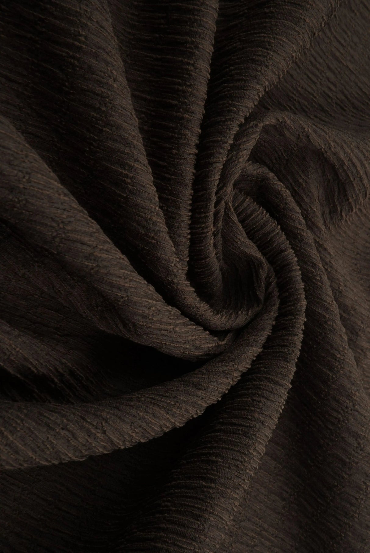 Solid Crinkle Jersey Fabric Stretch Polyester Knit, 58/60" Wide