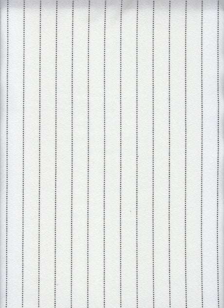 1 Yard Techno Crepe Pinstripe Print Fabric 58/60 Inches Wide