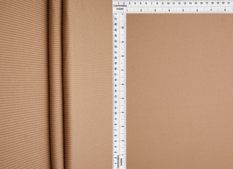 1 Yard 2x1 Yummy Rib Solid Knit Fabric 170 GSM, 58/60'' Wide Polyester Spandex Blend
