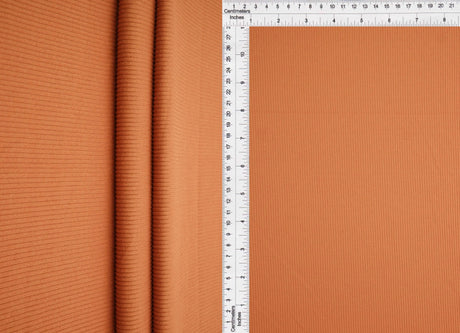 1 Yard 2x1 Yummy Rib Solid Knit Fabric 170 GSM, 58/60'' Wide Polyester Spandex Blend