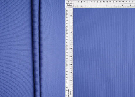 1 Yard 2x1 Yummy Rib Solid Knit Fabric, 58/60? Wide Polyester Spandex Blend