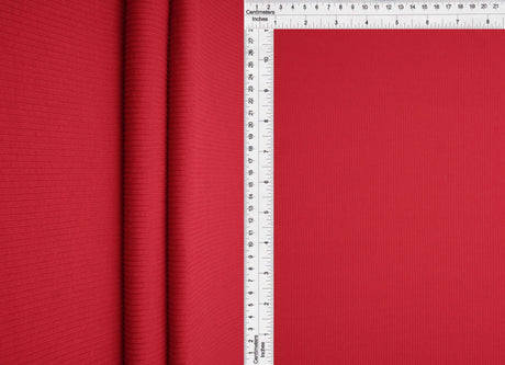 1 Yard 2x1 Yummy Rib Solid Knit Fabric, 58/60? Wide Polyester Spandex Blend