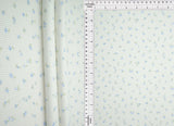 1 Yard Cotton Feel 2x2 Rib Knit Fabric, Ditsy Print Soft Stretch 58/59 Inches Wide