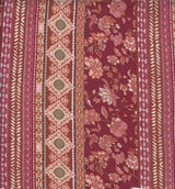 1 Yard Boho Stripe Brushed DTY Knit Fabric Polyester Spandex Lightweight 58/60 Inch Wide