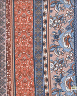 1 Yard DTY Brushed Boho Stripe Print Knit Fabric 58/60 Inches Wide Soft Stretch