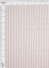 Triple Stripe Poplin Woven Fabric Poly Rayon Blend, 57/58" Wide