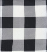 1 Yard DTY Brushed Buffalo Plaid Fabric 170 GSM Polyester Spandex Stretch 58/60" Width
