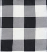 1 Yard DTY Brushed Buffalo Plaid Fabric 170 GSM Polyester Spandex Stretch 58/60" Width